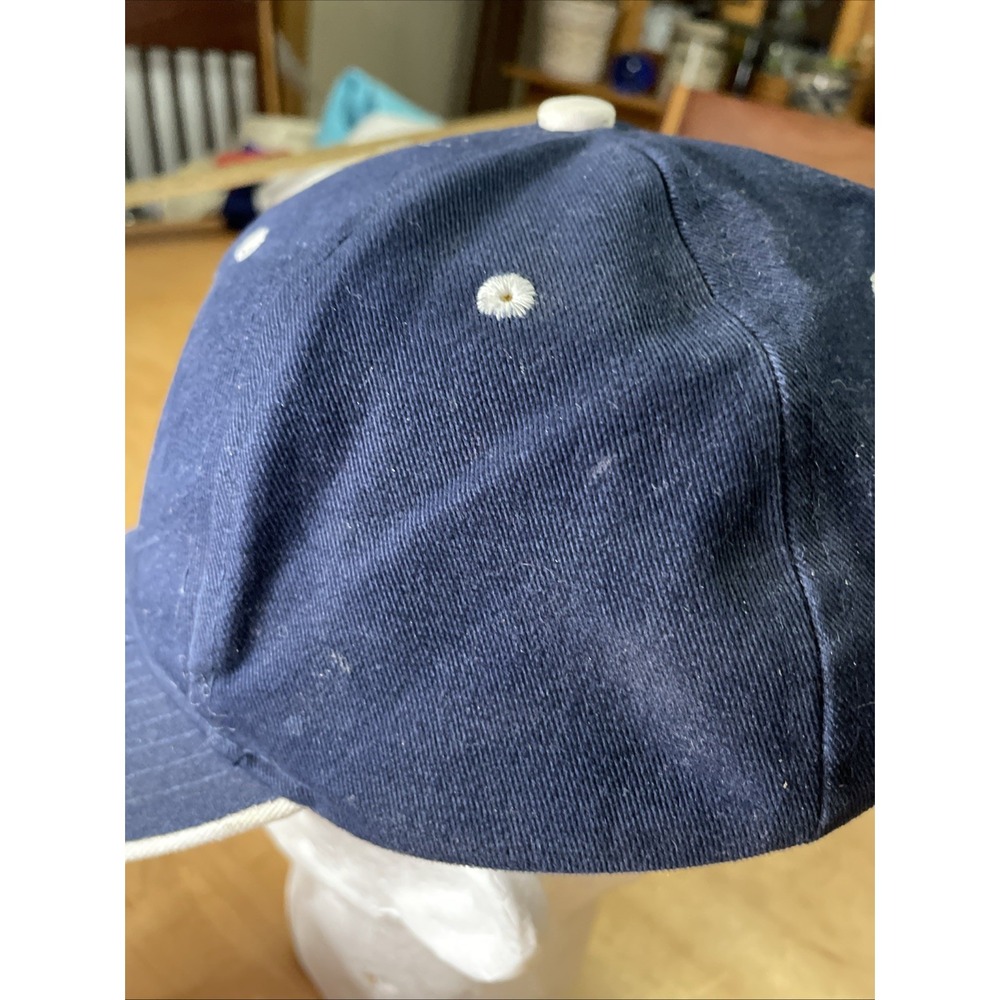 F-22 Jet Plane Hat Cap Snap Back Navy Blue Airplane Military Embroidered - Picture 3 of 7